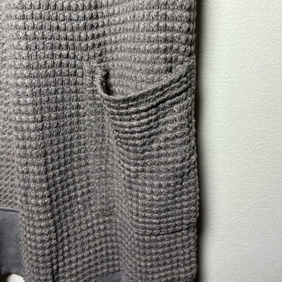 Styleword Textured Lightweight Grey Knit Open Front Cardigan Size XXL - Picture 2 of 10